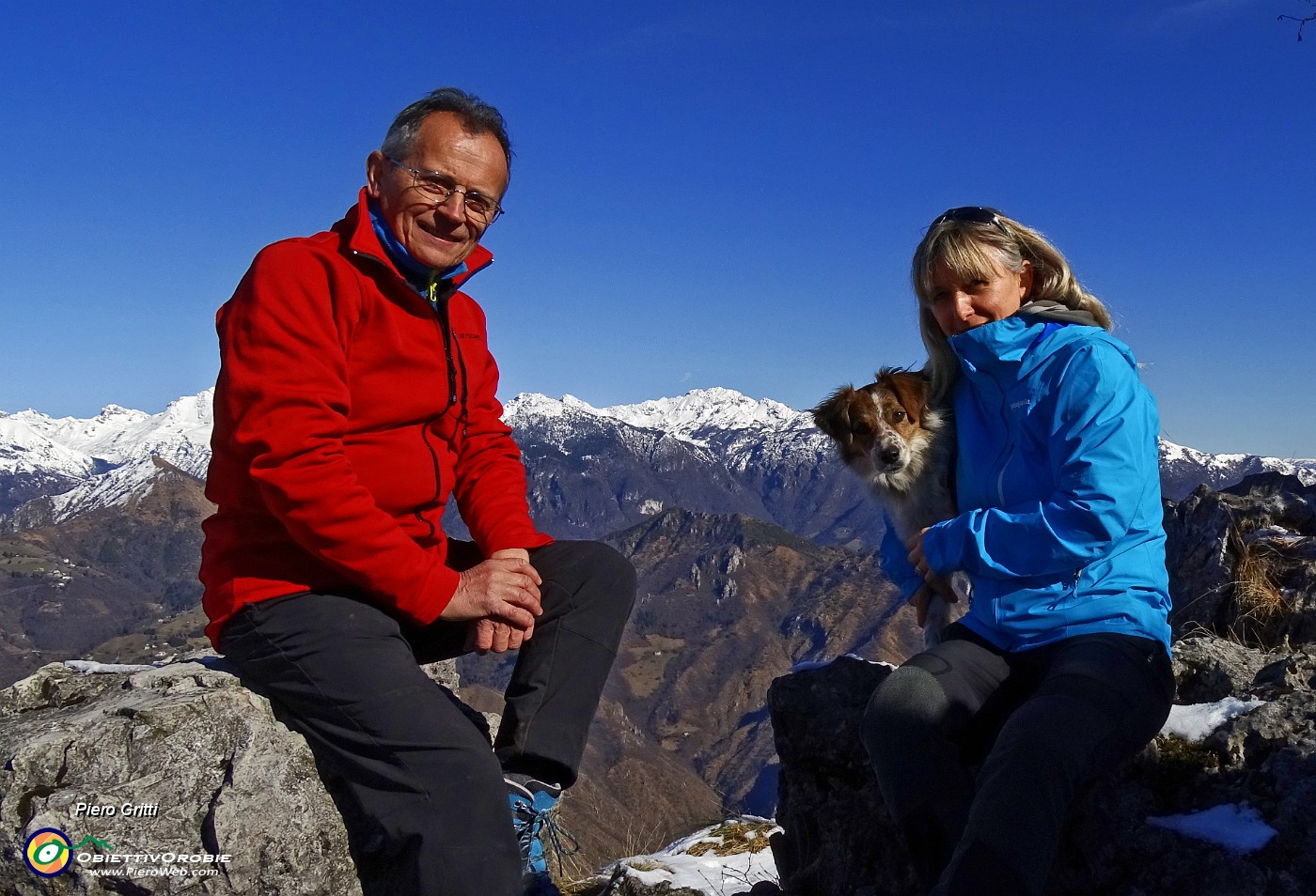 In vetta al Monte Zucco (1232 m)